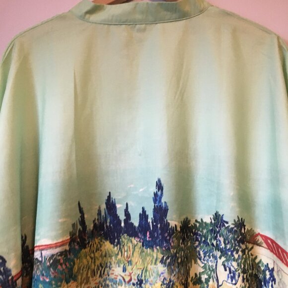 Vincent Van Gogh Fields Dolman Sleeve Top - Picture 6 of 12